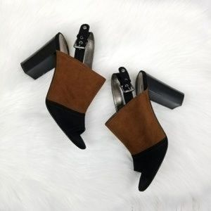 CARLOS SANTANA Loral Open-toe Mule Sandal sz 9.5